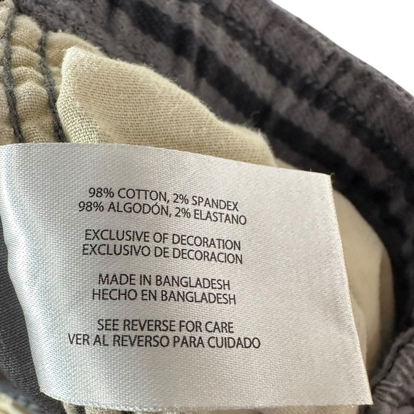 GAP Men’s Medium Gray Jogger Pants Elastic Waist Drawstring Casual Chino Fit - Picture 10 of 11